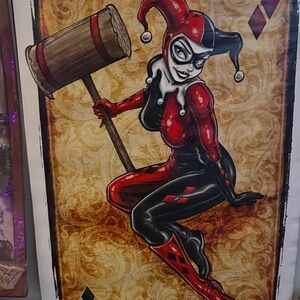 Harley Quinn Wall Art
